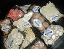 Click to enlarge: All Punnet of variety of mushrooms